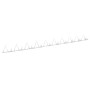 Wall spikes 25 units steel 1 m by vidaXL, Spikes for anchoring in the ground - Ref: Foro24-144566, Price: 151,77 €, Discount: %