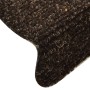 Self-adhesive stair mat 10 pcs 56x17x3cm brown by vidaXL, Stair mats - Ref: Foro24-149687, Price: 26,67 €, Discount: %