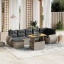 Garden sofa set 8 pieces and gray synthetic rattan cushions by vidaXL, Garden sets - Ref: Foro24-3272306, Price: 587,06 €, Di...