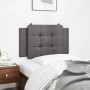 Gray synthetic leather padded bed headboard 80 cm by vidaXL, Headboards and footboards - Ref: Foro24-374832, Price: 31,99 €, ...