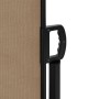 Toldo lateral retráctil gris taupe 220x500 cm de vidaXL, Sombrillas - Ref: Foro24-4004484, Precio: 129,35 €, Descuento: %