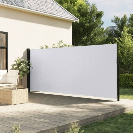 Einziehbare weiße Seitenmarkise 180x600 cm von vidaXL, Sonnenschirme - Ref: Foro24-4004541, Preis: 123,99 €, Rabatt: %