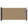 Toldo lateral retráctil gris taupe 100x500 cm de vidaXL, Sombrillas - Ref: Foro24-4004394, Precio: 92,99 €, Descuento: %