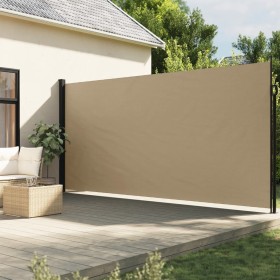 Retractable beige side awning 220x300 cm by vidaXL, Umbrellas - Ref: Foro24-4004375, Price: 131,50 €, Discount: %