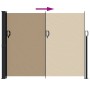 Toldo lateral retráctil gris taupe 160x600 cm de vidaXL, Sombrillas - Ref: Foro24-4004529, Precio: 117,99 €, Descuento: %