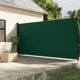 Dark green retractable side awning 220x300 cm by vidaXL, Umbrellas - Ref: Foro24-4004380, Price: 118,58 €, Discount: %