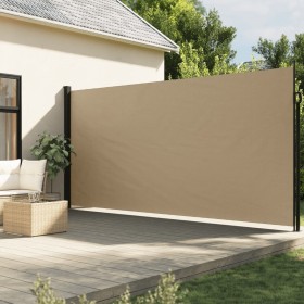 Einziehbare Seitenmarkise beige 200x600 cm von vidaXL, Sonnenschirme - Ref: Foro24-4004555, Preis: 133,00 €, Rabatt: %