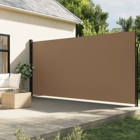 Retractable lateral awning in taupe gray, 220x600 cm. by vidaXL, Umbrellas - Ref: Foro24-4004574, Price: 122,65 €, Discount: %