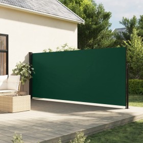 Dark green retractable side awning 170x300 cm by vidaXL, Umbrellas - Ref: Foro24-4004335, Price: 106,99 €, Discount: %