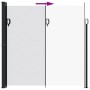 Toldo lateral retráctil blanco 200x300 cm de vidaXL, Sombrillas - Ref: Foro24-4004361, Precio: 127,44 €, Descuento: %