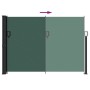 Dark green retractable side awning 140x600 cm by vidaXL, Umbrellas - Ref: Foro24-4004515, Price: 112,99 €, Discount: %