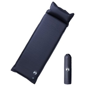 Colchón de camping autoinflable con con almohada 1 persona gris de vidaXL, Colchonetas para dormir - Ref: Foro24-4007128, Pre...