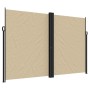 Retractable beige side awning 220x1000 cm by vidaXL, Umbrellas - Ref: Foro24-4004780, Price: 175,78 €, Discount: %