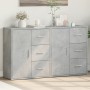 Sideboard aus Ingenieurholz 2 Stück Beton grau 60x31x70 cm von vidaXL, Sideboards - Ref: Foro24-3276556, Preis: 150,48 €, Rab...