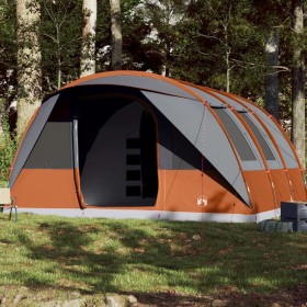 Family tunnel tent for 7 people, waterproof, orange. by vidaXL, tents - Ref: Foro24-94627, Price: 305,30 €, Discount: %