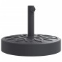 Base de sombrilla semicircular para palos de Ø38/ 48 mm 25 kg de vidaXL, Bases para sombrillas - Ref: Foro24-4007975, Precio:...