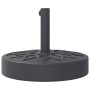 Base de sombrilla semicircular para palos de Ø38/ 48 mm 25 kg de vidaXL, Bases para sombrillas - Ref: Foro24-4007975, Precio:...