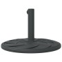 Base de sombrilla semicircular para palos de Ø38/48 mm 12 kg de vidaXL, Bases para sombrillas - Ref: Foro24-4007977, Precio: ...