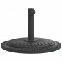 Base de sombrilla semicircular para palos de Ø38/48 mm 12 kg de vidaXL, Bases para sombrillas - Ref: Foro24-4007980, Precio: ...