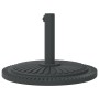 Base de sombrilla semicircular para palos de Ø38/48 mm 12 kg de vidaXL, Bases para sombrillas - Ref: Foro24-4007980, Precio: ...