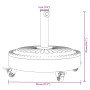 Round umbrella base with wheels for masts Ø38 / 48 mm 27 kg by vidaXL, Umbrella bases - Ref: Foro24-4007982, Price: 60,85 €, ...