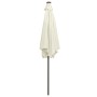 Umbrella with LED lights and white sand aluminum pole 300 cm by vidaXL, Umbrellas - Ref: Foro24-47361, Price: 102,77 €, Disco...