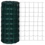 Euro fence set, green steel, 25x0.8 m by vidaXL, fence panels - Ref: Foro24-140578, Price: 53,02 €, Discount: %