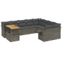 Set mit 10 Gartensofas mit Kissen synthetisches Rattangrau von vidaXL, Gartensets - Ref: Foro24-3271921, Preis: 679,32 €, Rab...