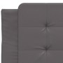 Cama con colchón cuero sintético gris 80x200 cm de vidaXL, Camas y somieres - Ref: Foro24-3208827, Precio: 251,27 €, Descuent...