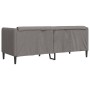 Sofá de 2 plazas tela gris taupe de vidaXL, Sofás - Ref: Foro24-372609, Precio: 271,95 €, Descuento: %