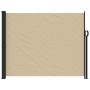 Toldo lateral retráctil beige 160x500 cm de vidaXL, Sombrillas - Ref: Foro24-4004435, Precio: 118,19 €, Descuento: %