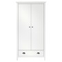 Hill 2-door wardrobe solid white pine wood 89x50x170cm by vidaXL, Wardrobes - Ref: Foro24-288948, Price: 282,35 €, Discount: %