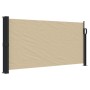 Toldo lateral retráctil beige 100x500 cm de vidaXL, Sombrillas - Ref: Foro24-4004390, Precio: 85,99 €, Descuento: %