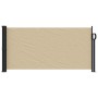 Toldo lateral retráctil beige 100x500 cm de vidaXL, Sombrillas - Ref: Foro24-4004390, Precio: 85,99 €, Descuento: %