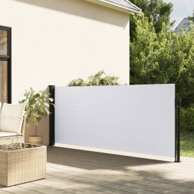 Toldo lateral retráctil blanco 140x600 cm de vidaXL, Sombrillas - Ref: Foro24-4004511, Precio: 112,99 €, Descuento: %