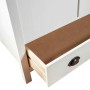 Hill 2-door wardrobe solid white pine wood 89x50x170cm by vidaXL, Wardrobes - Ref: Foro24-288948, Price: 282,35 €, Discount: %