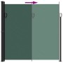 Toldo lateral retráctil verde oscuro 200x300 cm de vidaXL, Sombrillas - Ref: Foro24-4004365, Precio: 114,12 €, Descuento: %