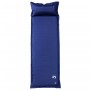 Colchón de camping autoinflable con almohada 1 persona azul de vidaXL, Colchones de aire - Ref: Foro24-4007127, Precio: 40,85...