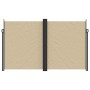 Beige retractable side awning 200x600 cm by vidaXL, Umbrellas - Ref: Foro24-4004660, Price: 147,81 €, Discount: %