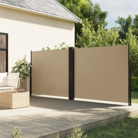 Beige retractable side awning 180x1200 cm by vidaXL, Umbrellas - Ref: Foro24-4004840, Price: 153,11 €, Discount: %