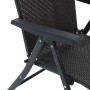 Folding garden chairs 4 pcs black coffee synthetic rattan by vidaXL, Garden chairs - Ref: Foro24-3270609, Price: 273,79 €, Di...