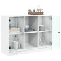 White engineered wood sideboard 101.5x37x75.5 cm by vidaXL, Sideboards - Ref: Foro24-3295871, Price: 107,48 €, Discount: %