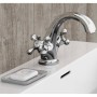 SCHÜTTE Grifo mezclador de lavabo 2 mandos ELK cromado de SCHÜTTE, Grifos - Ref: Foro24-429362, Precio: 91,95 €, Descuento: %