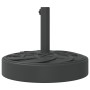 Base de sombrilla semicircular para palos de Ø38/ 48 mm 25 kg de vidaXL, Bases para sombrillas - Ref: Foro24-4007978, Precio:...