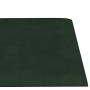 Wall panels 12 pcs dark green velvet 60x15 cm 1.08m² by vidaXL, Wall covering - Ref: Foro24-344065, Price: 29,63 €, Discount: %