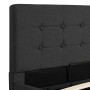 Hydraulic canape bed with storage dark gray fabric 90x200cm by vidaXL, Beds and slatted bases - Ref: Foro24-285570, Price: 30...