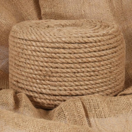 Jute rope 25 m long and 14 mm thick by vidaXL, Ropes and metal cords - Ref: Foro24-153757, Price: 27,85 €, Discount: %