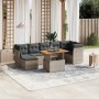 8-piece garden sofa set and gray synthetic rattan cushions by vidaXL, Garden sets - Ref: Foro24-3270948, Price: 536,30 €, Dis...