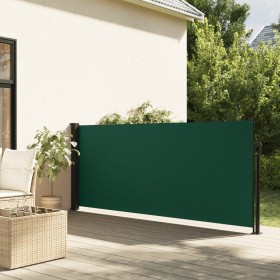 Dark green retractable side awning 120x300 cm by vidaXL, Umbrellas - Ref: Foro24-4004290, Price: 95,49 €, Discount: %