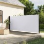 Toldo lateral retráctil blanco 180x500 cm de vidaXL, Sombrillas - Ref: Foro24-4004451, Precio: 117,84 €, Descuento: %